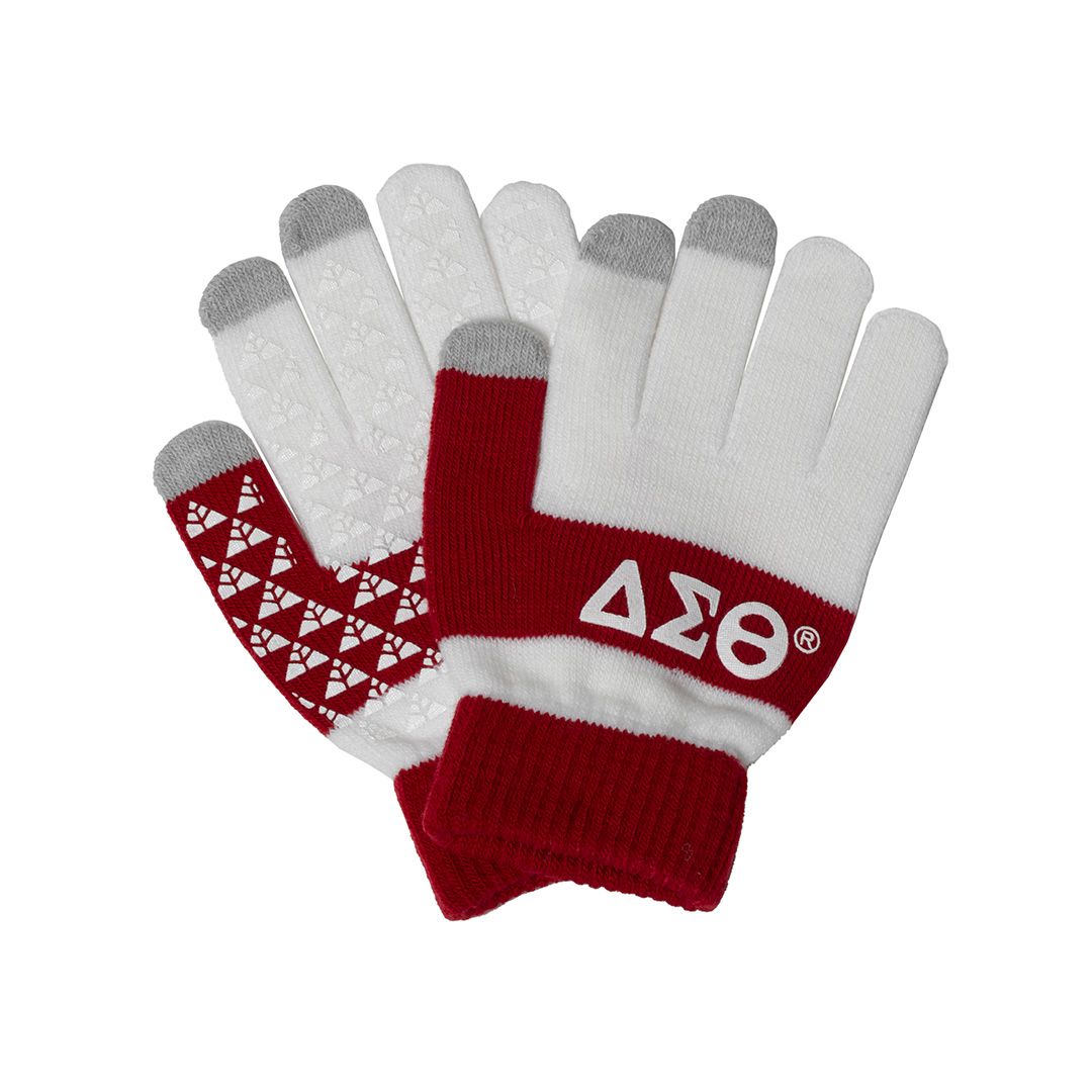 Delta Sigma Theta Winter Texting Gloves