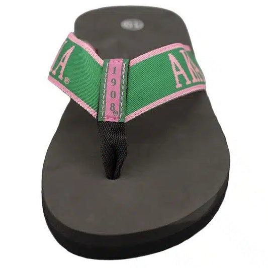 Alpha Kappa Alpha - Flip Flop Sandals (Multiple Sizes)