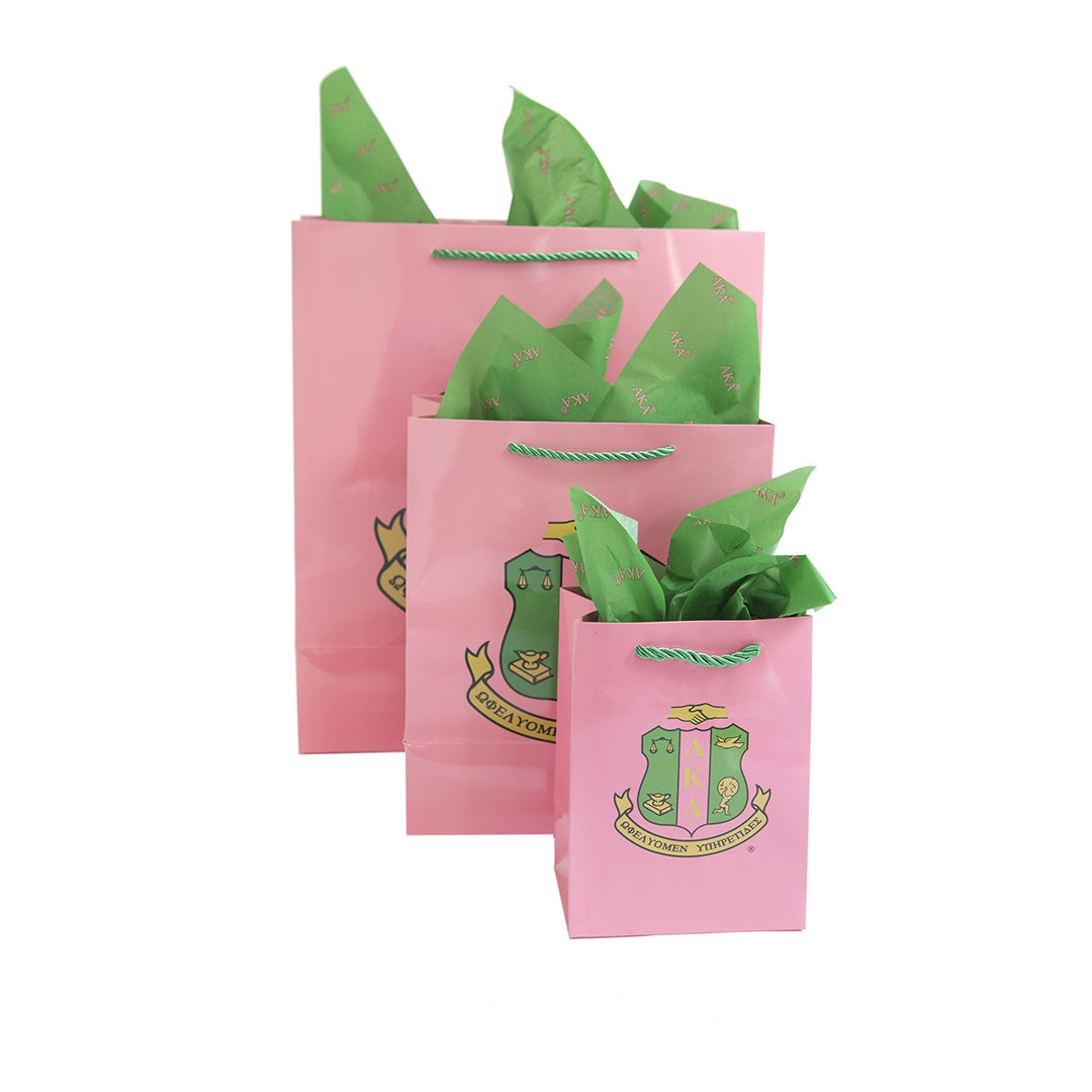 Alpha Kappa Alpha - Gift Bag Set (Set of 3 bags)