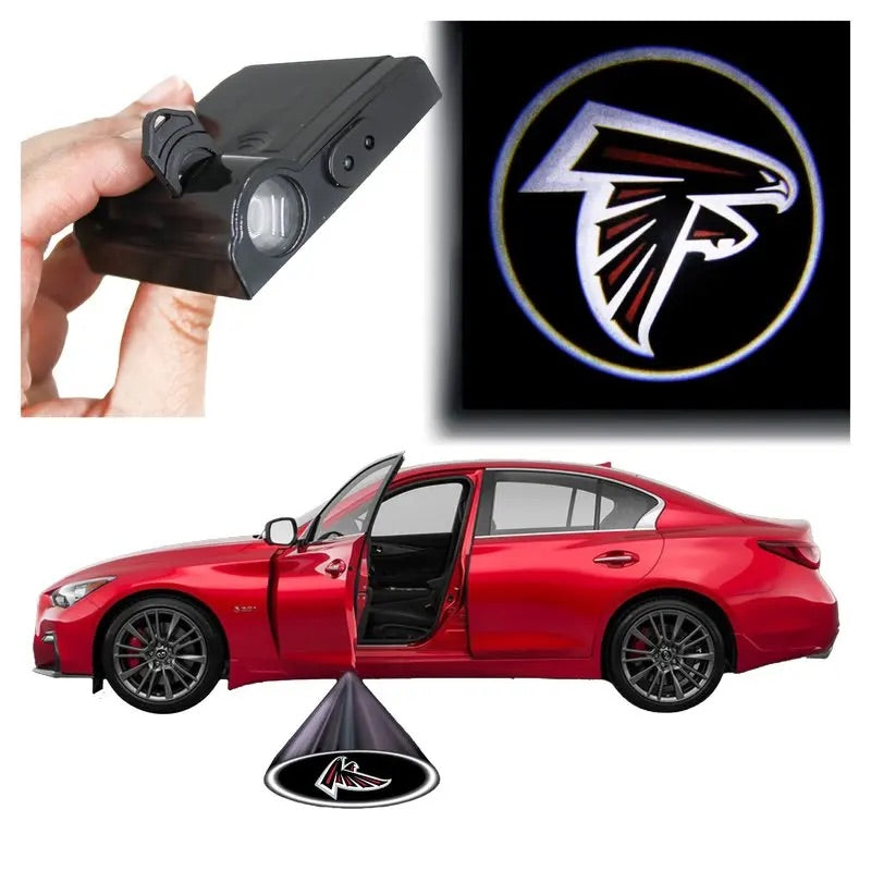 Atlanta Falcons - LED Car Door Light (1 Piece) Fan Gift NFL