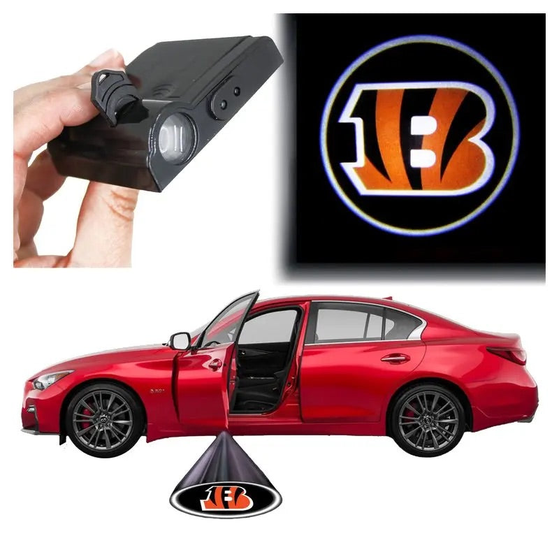 Cincinnati Bengals - LED Car Door Light (1 Piece) Fan Gift NFL