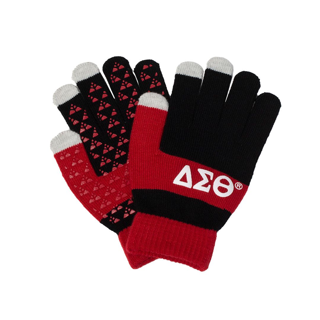 Delta Sigma Theta Winter Texting Gloves