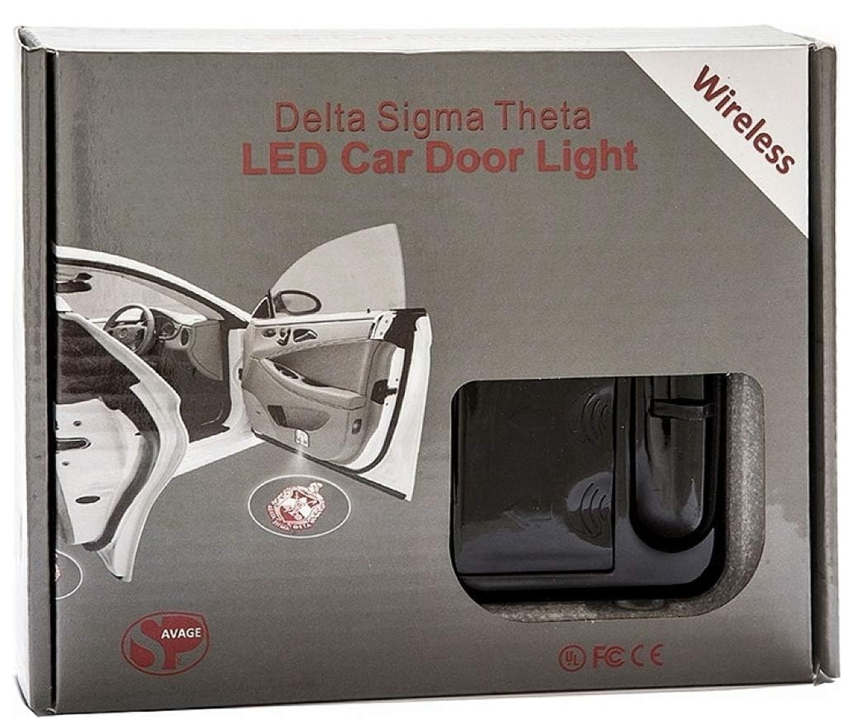 Delta Sigma Theta - LED Car Door Light Set (2 Pack)