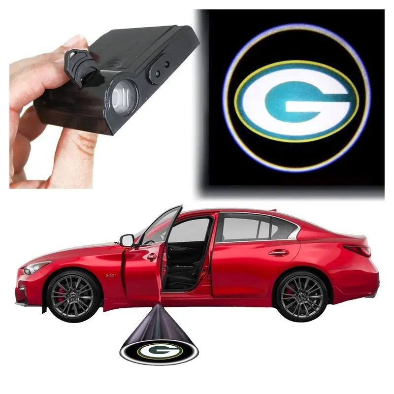 Green Bay Packers - LED Car Door Light (1 Piece) Fan Gift NFL
