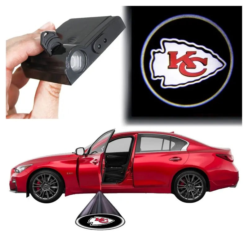 Kansas City Chiefs - LED Car Door Light (1 Piece) Fan Gift NFL
