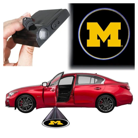 Michigan Wolverines - LED Car Door Light (1 Piece) Fan Gift