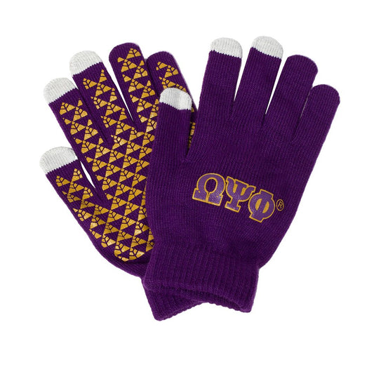 Omega Psi Phi Winter Texting Gloves