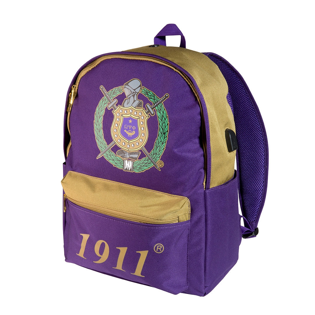 Omega Psi Phi Backpack