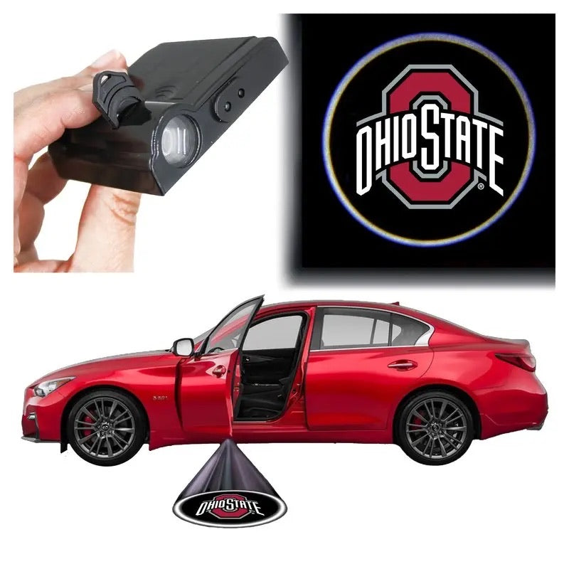 Ohio State Buckeyes - LED Car Door Light (1 Piece) Fan Gift