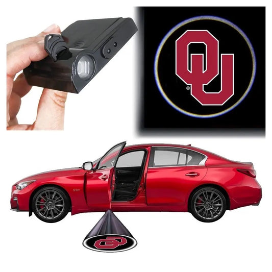 Oklahoma Sooners - LED Car Door Light (1 Piece) Fan Gift