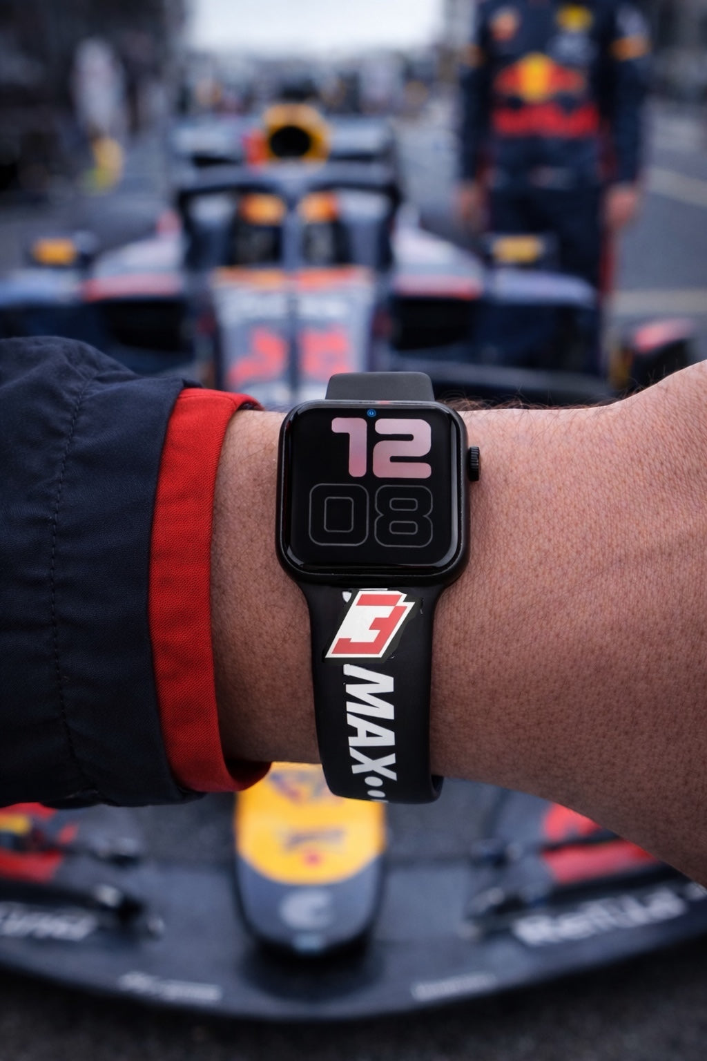 Verstappen Apple Watch Band Max - Compatible with Series 7 6 5 4 3 2 1 SE -38mm 40mm 41mm