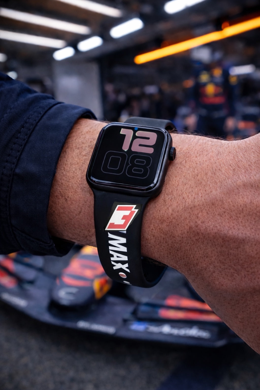 Verstappen Apple Watch Band Max - Compatible with Series 7 6 5 4 3 2 1 SE -38mm 40mm 41mm