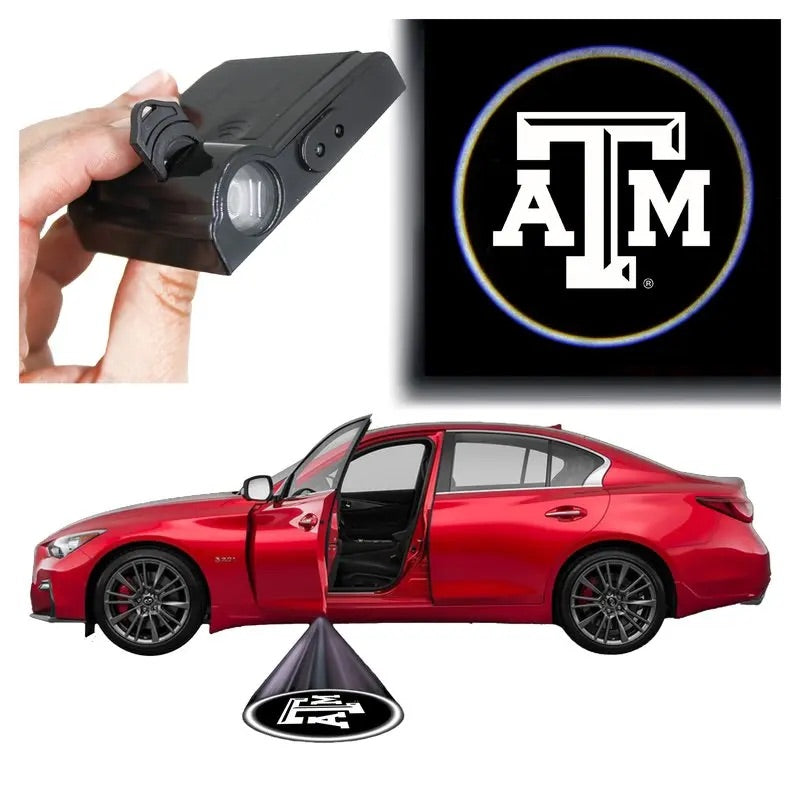 Texas A&M Aggies - LED Car Door Light (1 Piece) Fan Gift NCAA