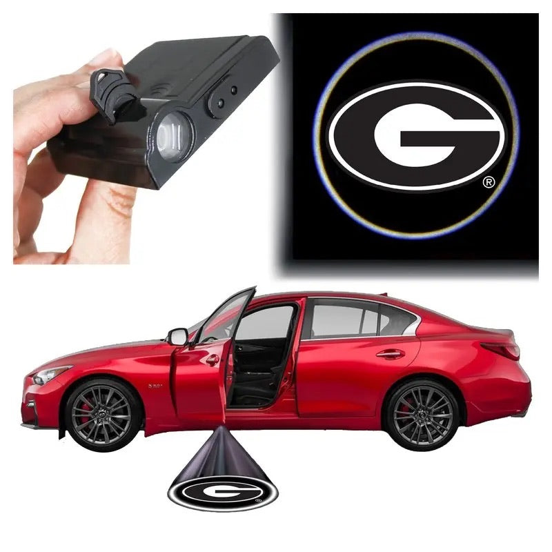 Georgia Bulldogs - LED Car Door Light (1 Piece) Fan Gift